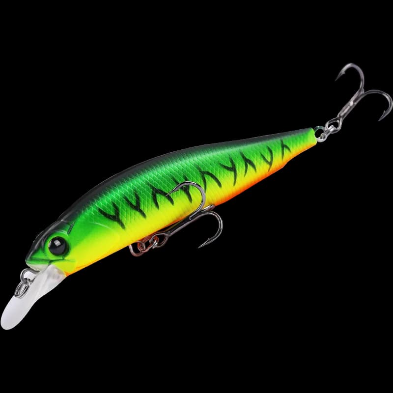 Leurre de pêche artificiel TSURINOYA Jerkbait Suspending Minnow 77SP DW101 77mm 8.5g 0.7-0.9m pour brochet et black-bass, leurres durs Wobbler