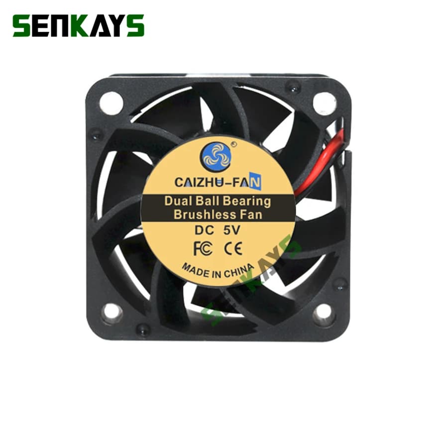 DC5V 12V 24V 40mm 40X40X28mm ventilateur de serveur à double roulement à billes ventilateur de refroidissement puissant 4028 ventilateur de serveur à grande vitesse XH2.54 2pin
