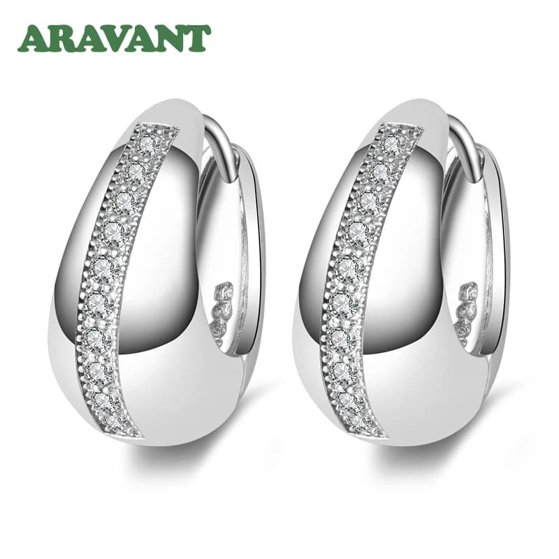 Boucles d'oreilles en argent Sterling 925 véritable, petits cerceaux de 18mm pour femmes, bijoux cadeau de mariage