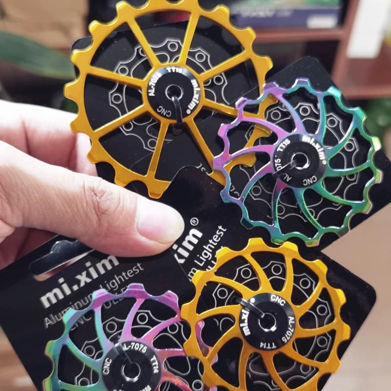 Dérailleur arrière en céramique pour vélo, roue Jockey 14T 15T 16T 17T 18T, Guide de route et vtt, roulement en céramique, pièces de vélo, nouveauté 2021