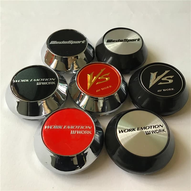 Couvercle de moyeu de roue de voiture 65mm, 4 pièces, capuchon de Center de roue de voiture, emblème 45mm, Logo, accessoires
