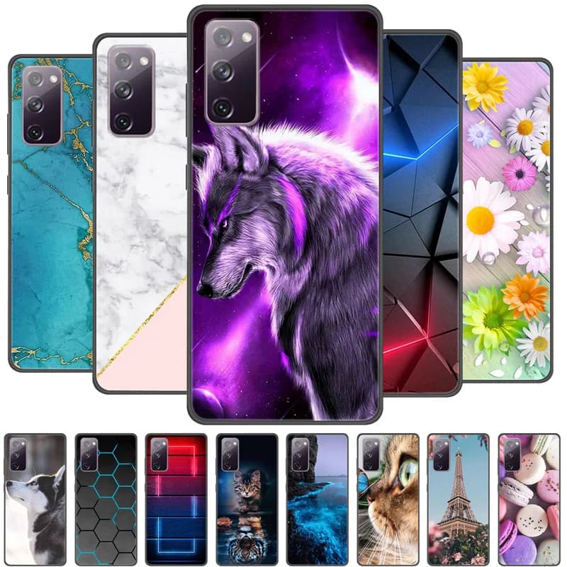 Coque arrière en silicone pour Samsung Galaxy S20 FE, étui de téléphone mignon, mode 4G, S20 FE, S 20 FE, 5G