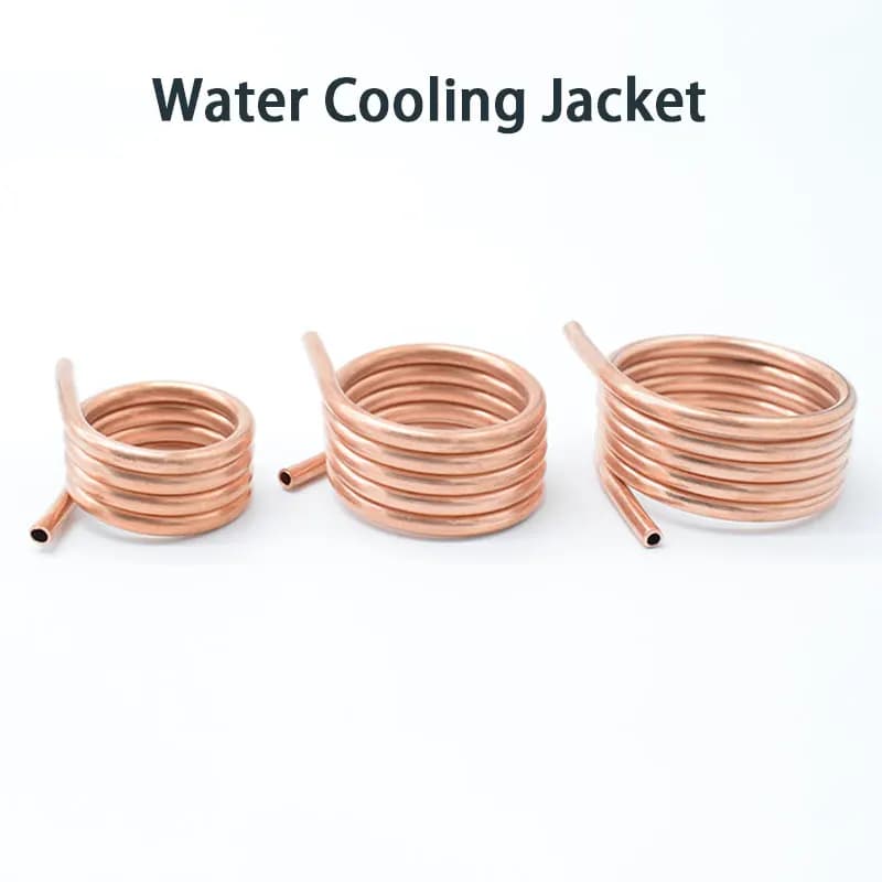 Bague de refroidissement à eau en cuivre pour moteur de brosse de bateau RC, veste de refroidissement à eau pour 380 540/550 775