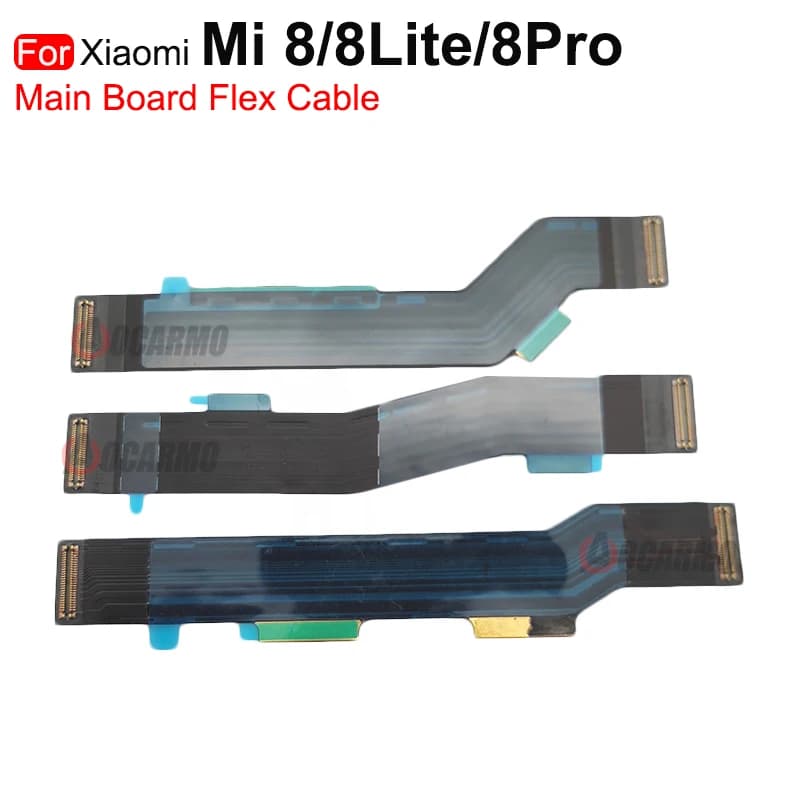 Aocarmo – connecteur de carte mère pour Xiao mi 8 Lite/Pro mi 8 Explorer Edition Mi8, câble flexible, pièces de rechange