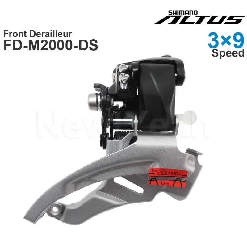 Dérailleur avant SHIMANO ALIVIO ALTUS 3x9 vitesses - Oscillation haut/bas FD-M370 FD-M4000-TS6 FD-M4000-DS6 FD-M2000 Pièces d'origine