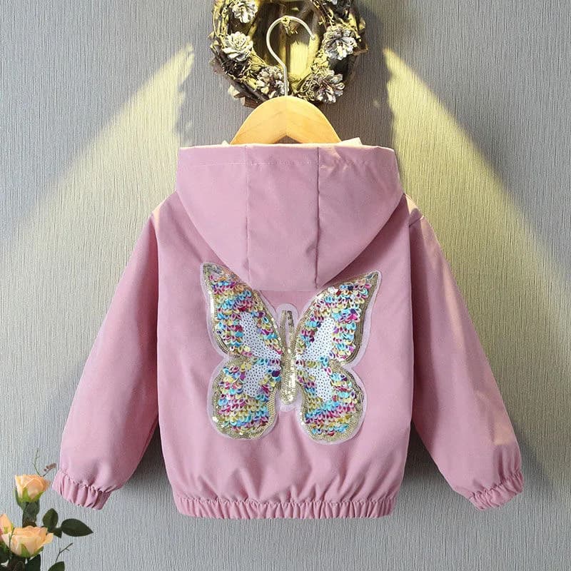 Veste à Capuche avec Fermeture Éclair pour Garçon et Fille, Coupe-vent Décontracté de 2, 3, 4, 5, 6, 7, 8, 9, 10 Ans