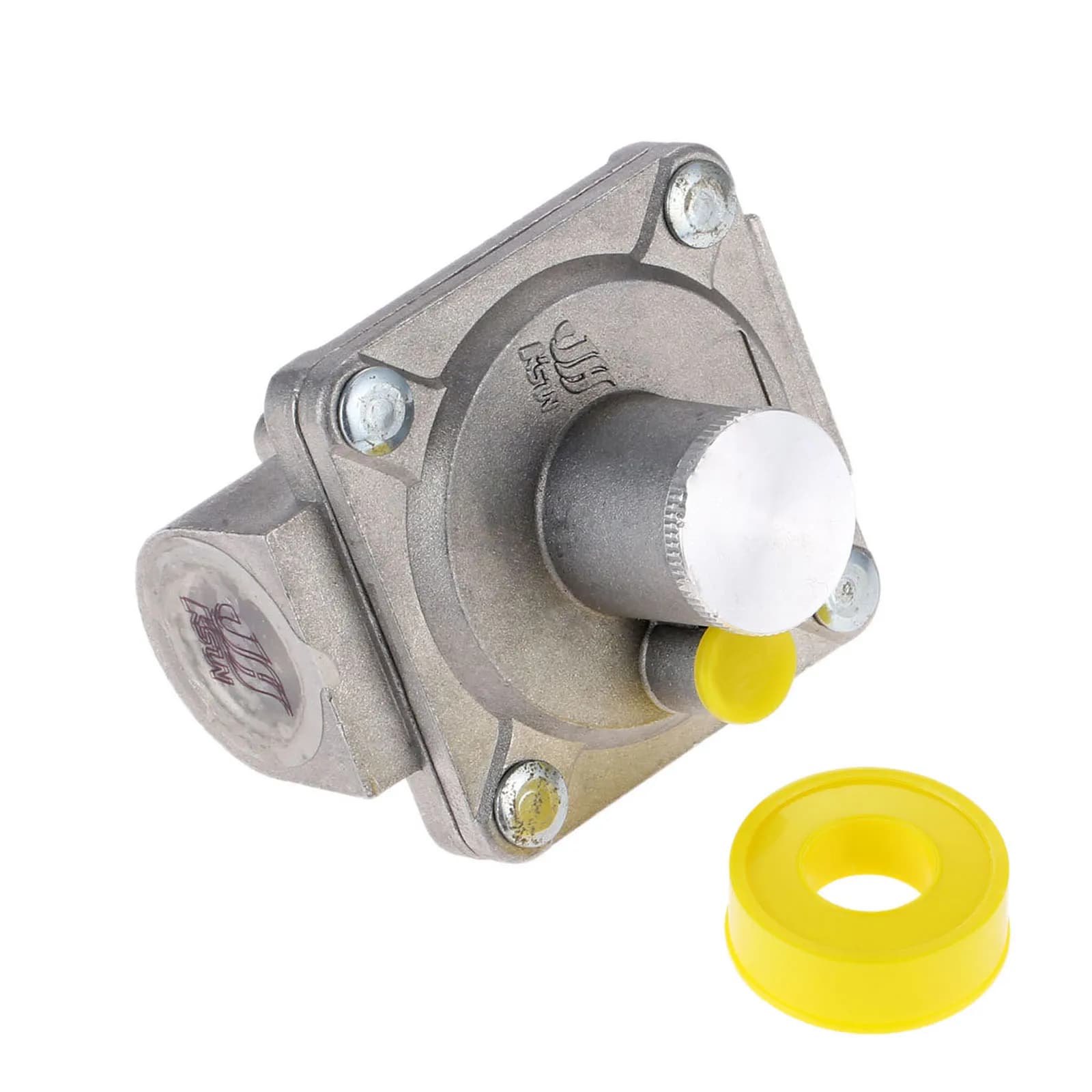 1 ensemble régulateur de basse pression de gaz naturel, 1/2 "NPT, 5", plage de colonne d'eau, régulateurs BTU élevés avec 1 pièce, tuyau de gaz, bande filetée