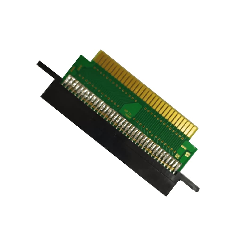Convertisseur d'adaptateur de fente pour carte Anjcard vers console David, jeux, 72 broches à 60 broches