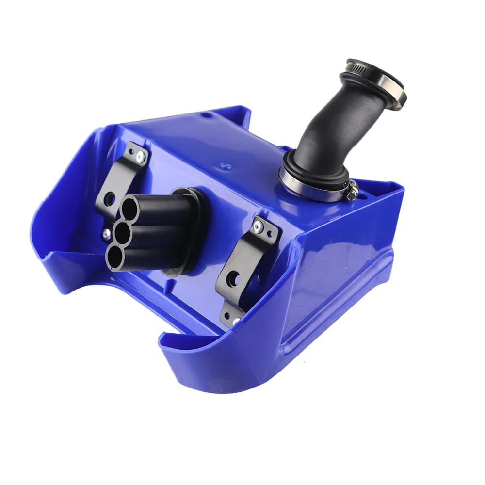 Ensemble de filtre de boîte à Air bleue, pour Yamaha PW80 PW 80 PEEWEE 80 Y-ZINGER Pit Dirt Bikes ATV