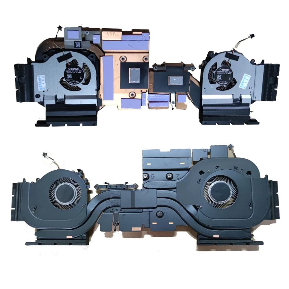 12V Ordinateur CPU Refroidissement Dissipateur Thermique GérFor Xiaomi 15.6 Gaming GTX 1060 TI 6G Édition EG75071S1-C010/C020-S9A Notebook Cooler Fan