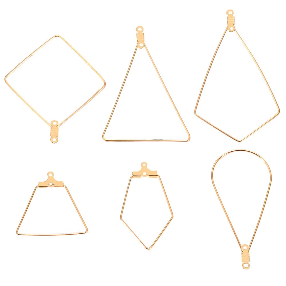 Crochet de boucle d'oreille en acier inoxydable, connecteur de cerceau, accessoires de boucles d'oreilles, breloques pendantes, bijoux exécutifs, bricolage, 20 pièces