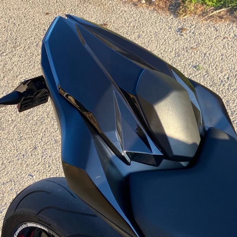 Couvercle de capot de siège de carénage arrière de passager de moto pour 2013 2014 2015 2016 Kawasaki Z800 Z 800 vert noir
