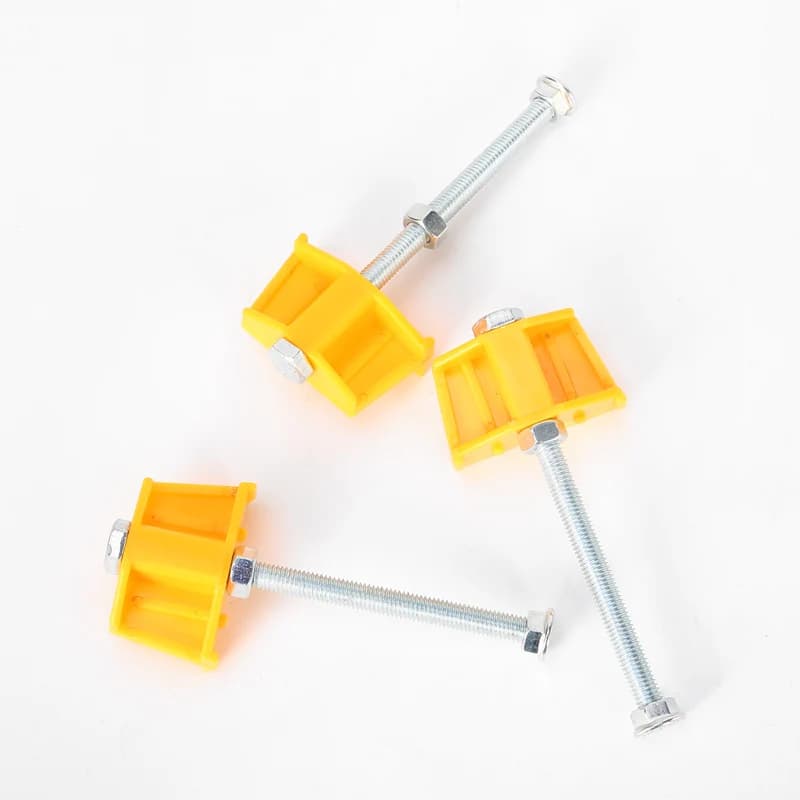 Système Manuel de Décapage de Carreaux, Support Vertical, Outils de Réglage de Construction de Sols et de Murs en Céramique, Localisateur Réutilisable, 5 Pièces
