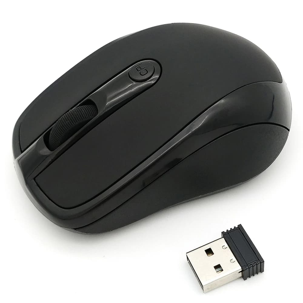Souris sans fil USB 2000 ug I, récepteur réglable, optique, 2.4GHz, ergonomique, pour ordinateur portable et PC