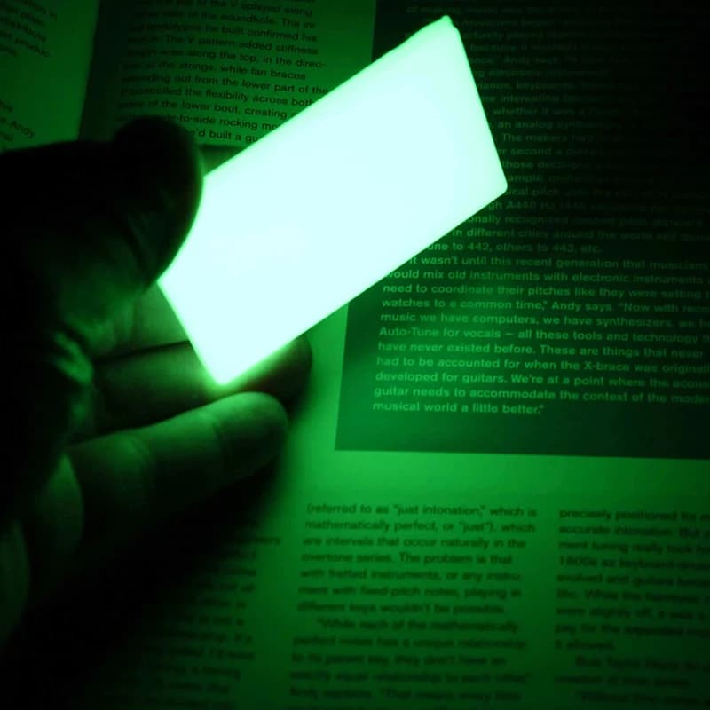 Accessoires TEC qui brillent dans la nuit, guide lumineux, embrite BEACON Morale, Patch dur, marqueur universel
