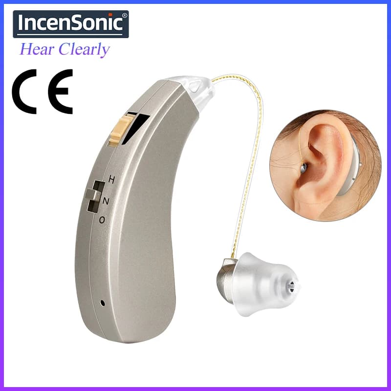 Mini aide auditive Rechargeable, amplificateurs sonores AAB52SP, aide auditive sans fil pour personnes âgées, perte modérée