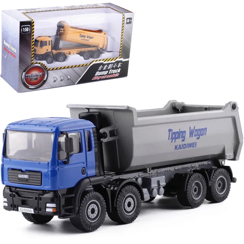 Modèle de camion à benne basculante en alliage 1:50 de haute qualité, cadeau de camion à benne basculante en alliage de haute simulation, emballage d'origine, livraison gratuite
