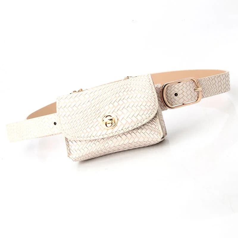 Sac à ceinture léopard pour femmes, Mini sac à bandoulière avec chaîne détachable, tendance, pour vêtements assortis