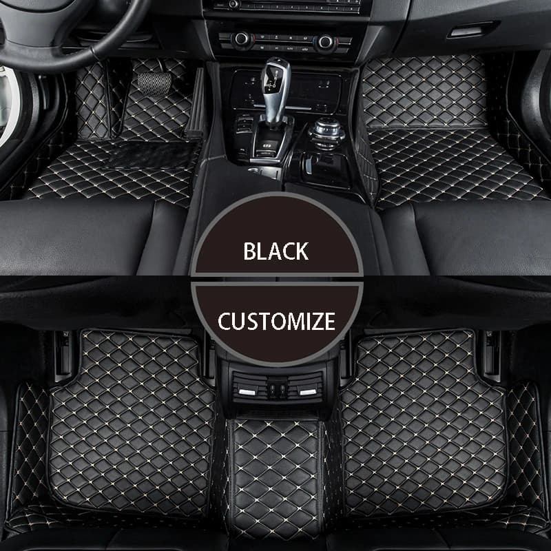 Tapis de sol de voiture pour Peugeot 207 308 2008 407 208 Partner 5008 3008 508 Sw 301 Rifter Rcz 307 107 T9 607 206, accessoires automobiles