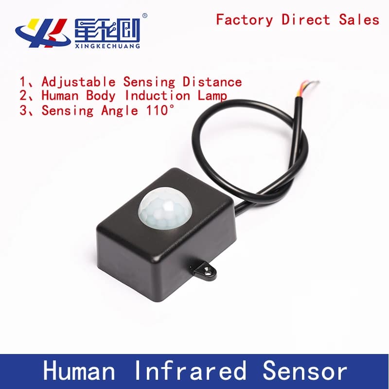 Capteurs de mouvement Pir de proximité de corps humain de XKC-003K4 haute sensibilité et de capacité de Charleroi pour la lumière de LED/jouets/tournesol