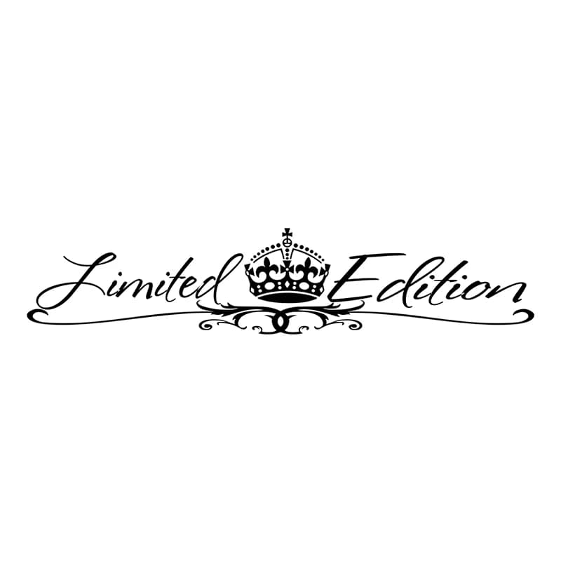 Autocollant de voiture en vinyle découpé à l'emporte-pièce, édition limitée, étanche, auto ouvertement sur la carrosserie, pare-chocs, lunette arrière, CS40065 #
