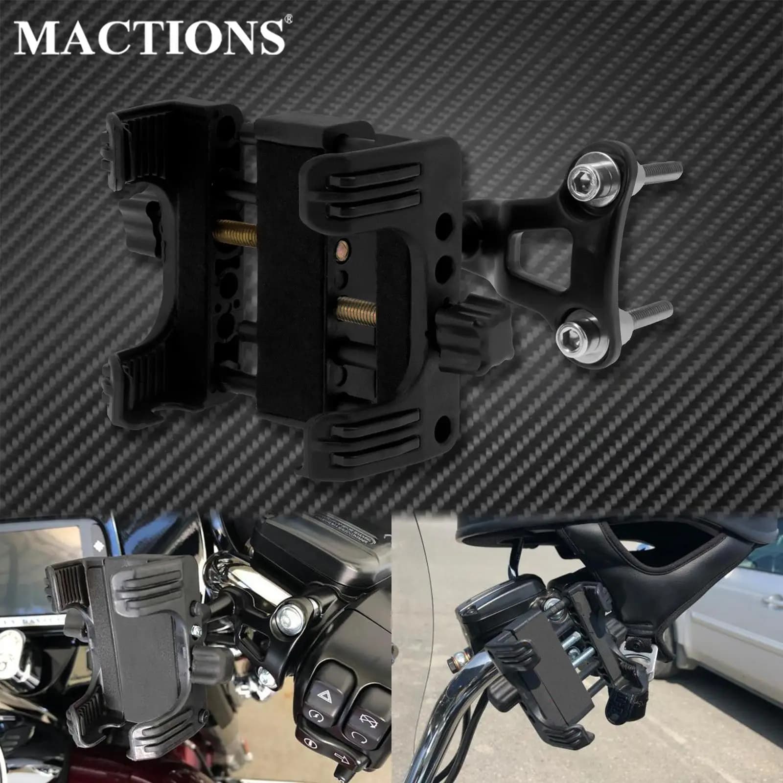 Support de guidon universel pour téléphone portable, support d'appareil portable Electrolux, support de support rapide pour Harley Touring Sportster ocia Softail V-newest