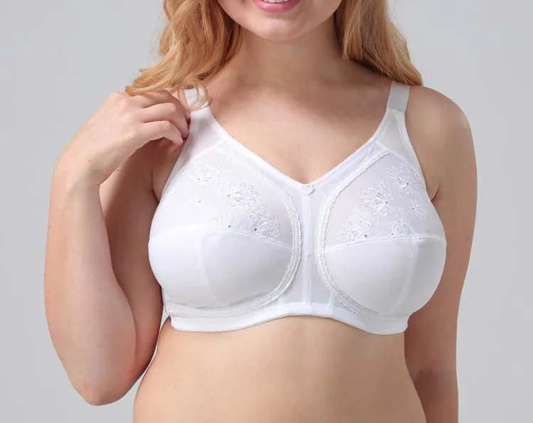 Soutien-gorge en dentelle florale HOT, bonnets C D DD E F, soutiens-gorge sexy pour femmes, lingerie pour grandes poitrines 80-115, soutien-gorge en coton, bralette C12