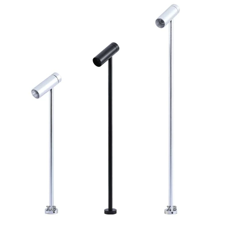 Lampe à bijoux à intensité variable 3W LED spots lumière de vitrine LED réglable pour affichage d'exposition LED Mini Spot lampe monté en Surface