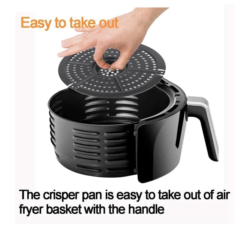 Panier de friteuse à Air de remplacement, poêle à Air pour Power Dash Chefman 2QT-2.6QT, pièces de friteuse à Air, plaque à légumes, accessoires de friteuse à Air