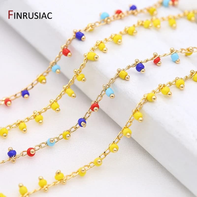 Perles Multicolores de 2.5mm pour Bijoux, Accessoires de Bricolage, Boucles d'Oreilles Faites à la Main, Colliers de la raq