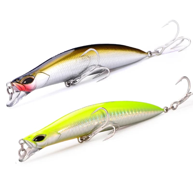 Leurre méné flottant dur, appât artificiel Wobble idéal pour la pêche à la manivelle, 135MM, 30G