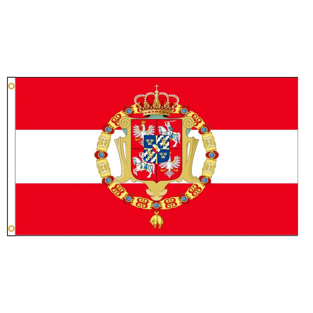 90x150cm 3x5FTS Drapeau de la Commonwealth polonais-lituanien