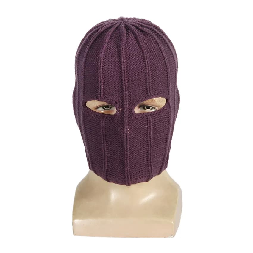 Zemo Halloween Cosplay masque cadeaux tête complète masque tricoté couvre-chef effrayant soldat chapeaux accessoires de film Takerlama