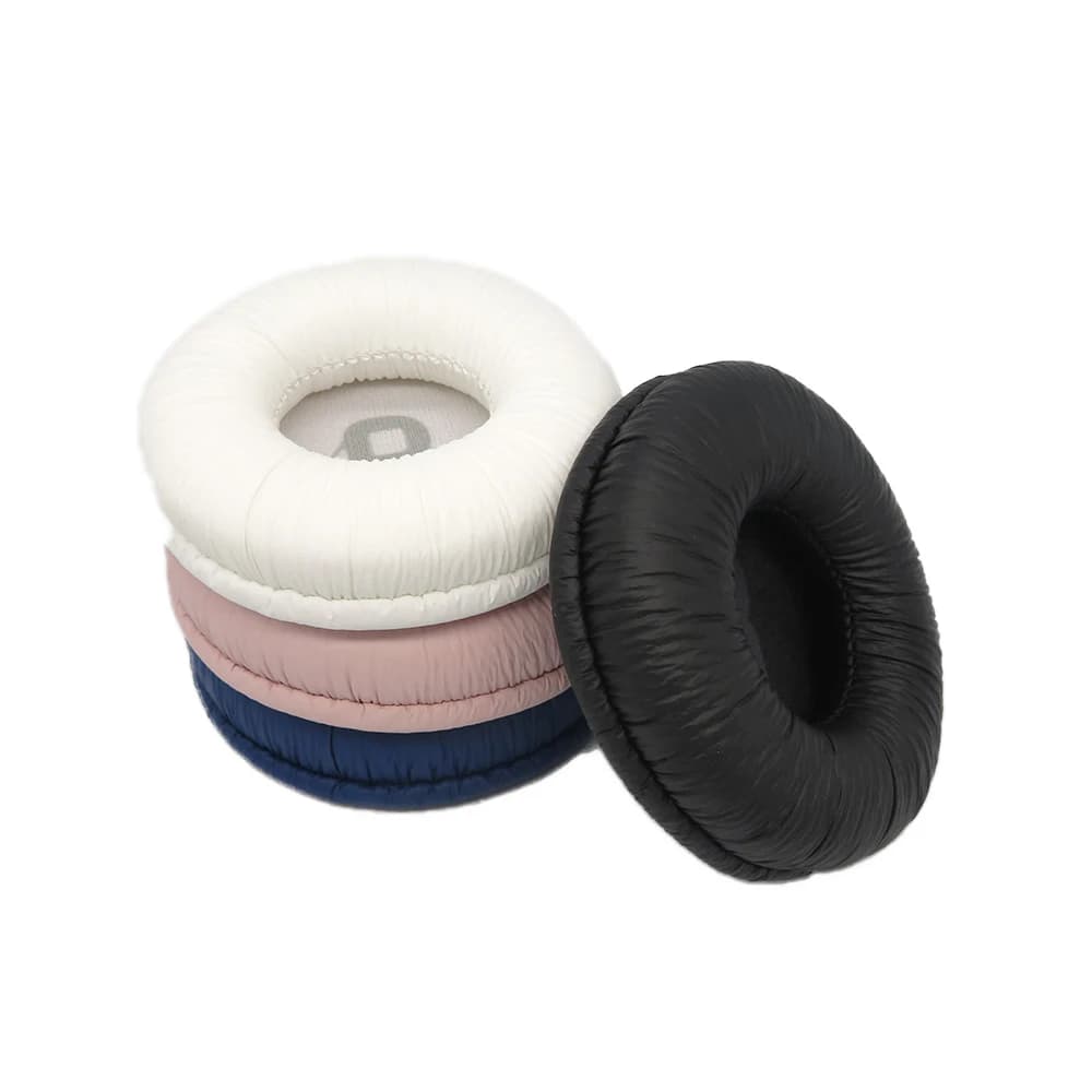 Coussinets d'oreille de remplacement en cuir froissé, pour Philips SHO7205/28, accessoires pour casque d'écoute