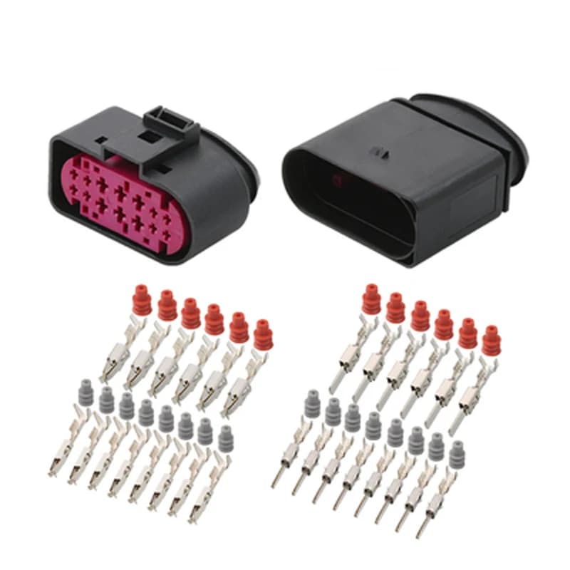 Connecteur de lampe de sauna pour Audi VW Golf MK6 Skoda, boîtier de douille automobile SG, 1, 5, 10, 20 ensembles, 14 broches, 1J0973837, 1J097ino 37