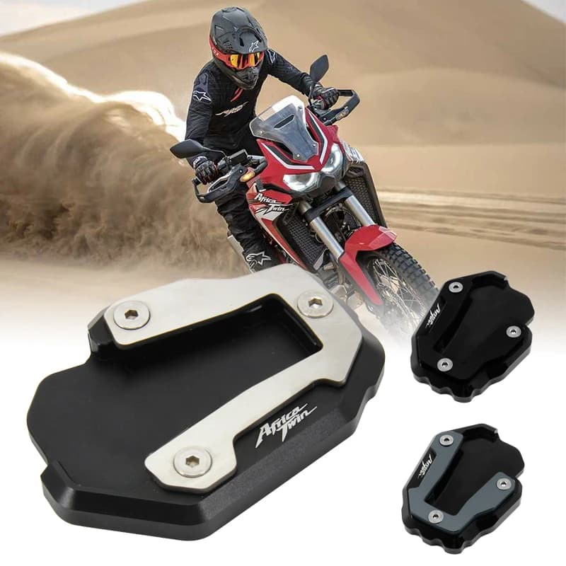 Extension de Béquille Latérale de Pied, Accessoires de Moto, Plaque de Support pour Honda CRF1100L CRF 1000 L Africa Twin 2020