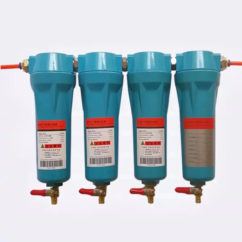 Séparateur d'eau sèche-filtre automatique 015, pour huile, compresseur d'air, haute efficacité, industriel, précision