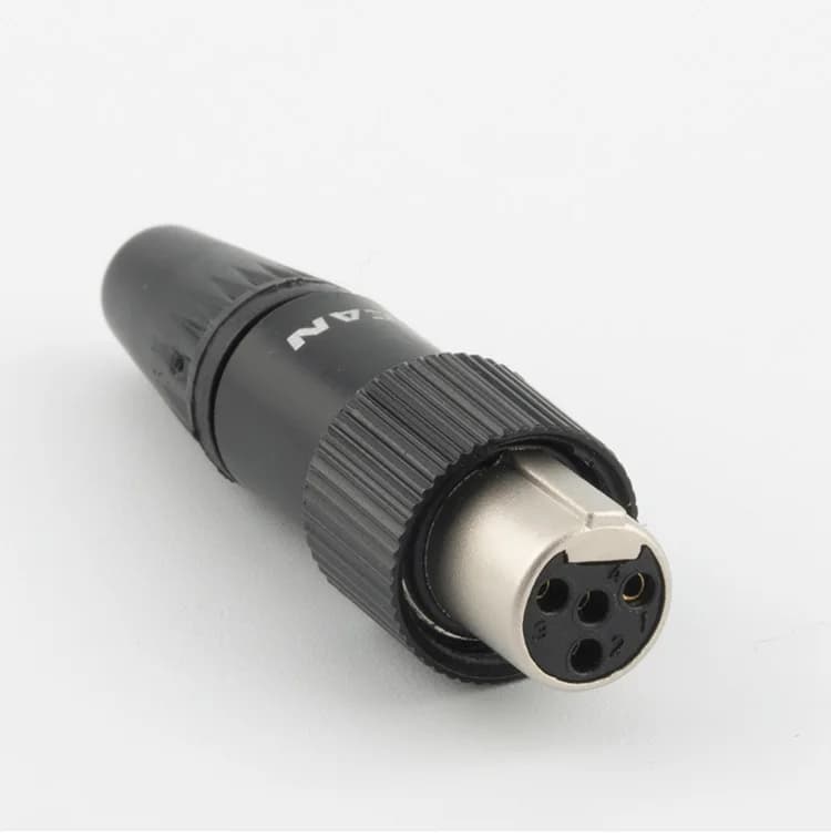 REANREAN-Mini connecteur XLR à 4 broches, prise d'alimentation pour moniteur, w302, TA4F, 600
