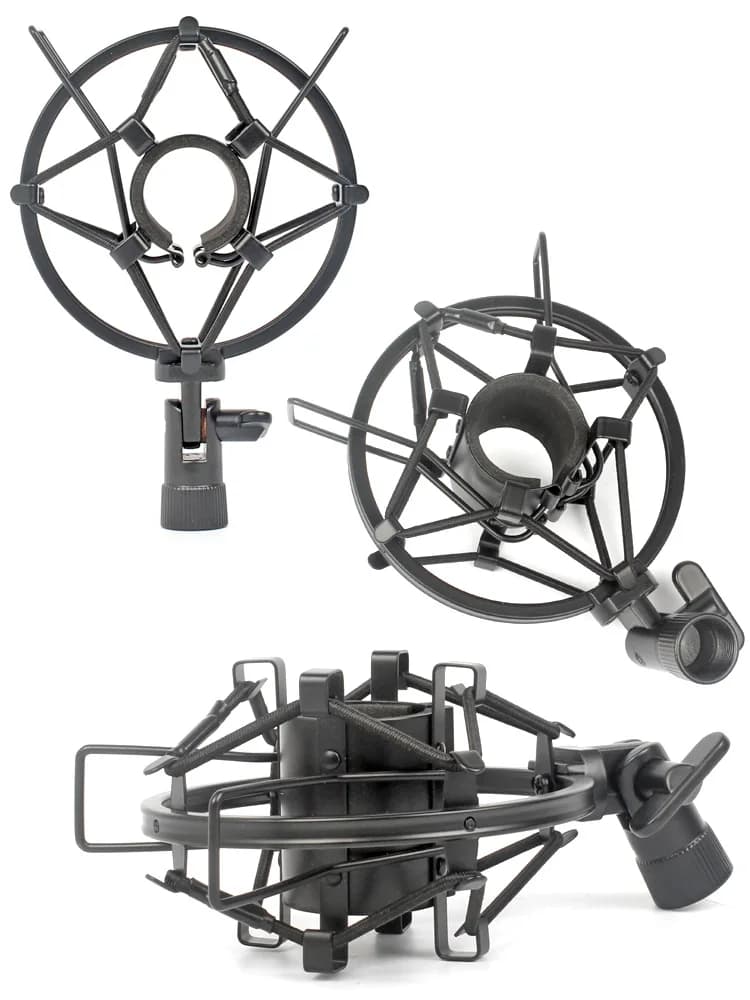 Support de support de micro à Suspension, Compatible avec Shure SM 58 57 SM58 SM57 Beta 58A 57A Beta58A Beta57A, support anti-choc pour Microphone