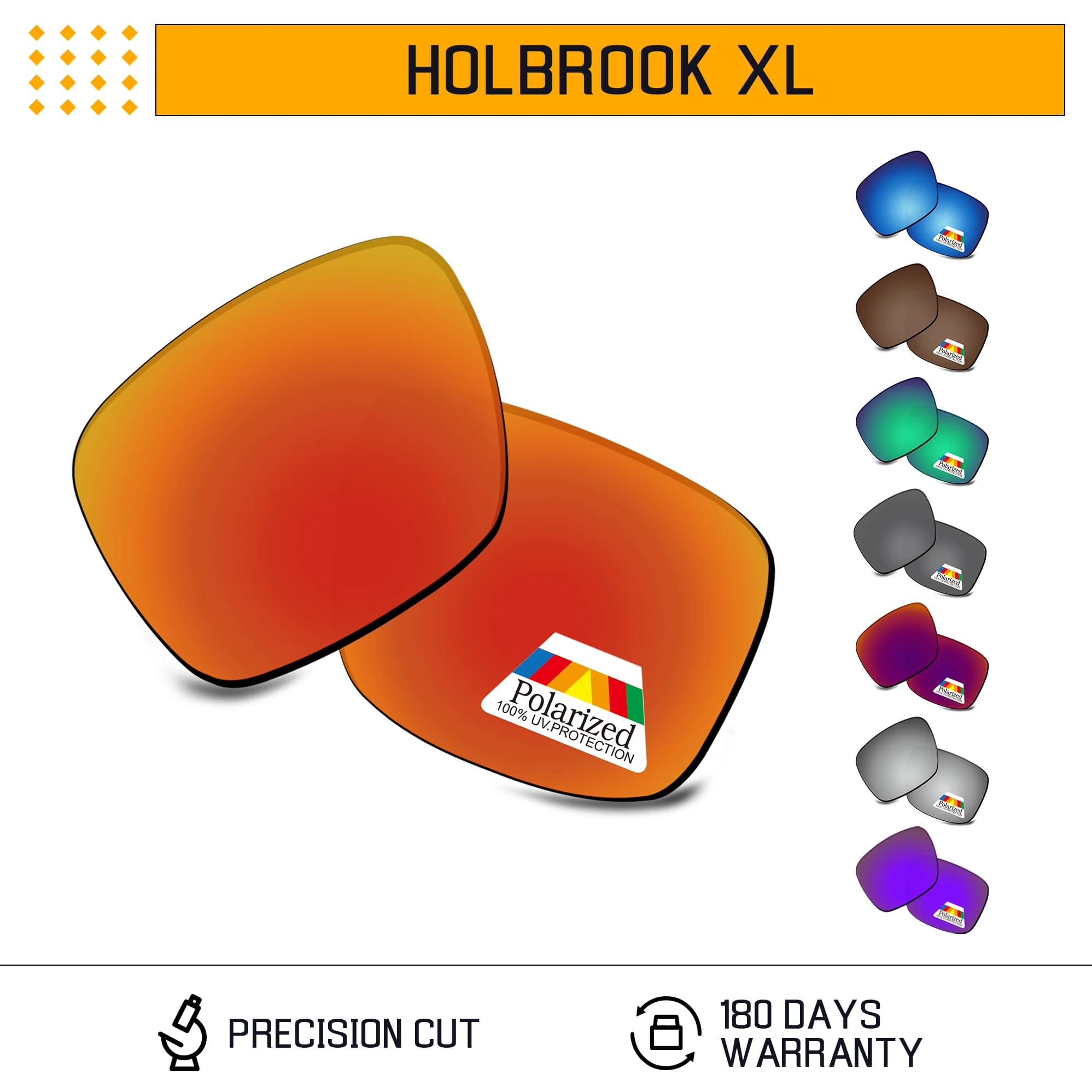 Bwake – lentilles de remplacement polarisées pour lunettes de soleil Oakley Holbrook XL OO9417-59mm, plusieurs Options