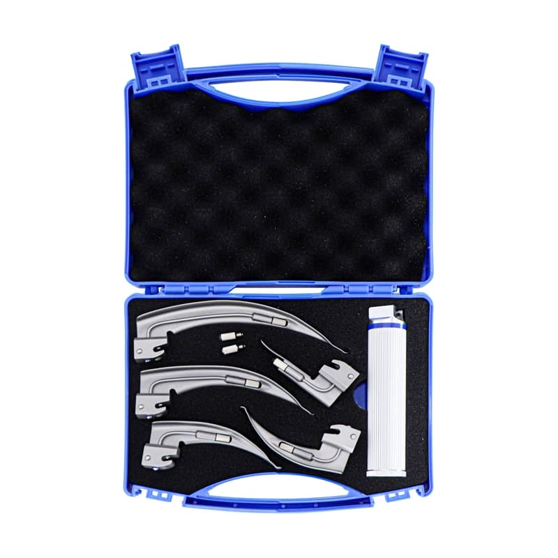 Laryngoscope d'anesthésie vétérinaire avec lumière LED pour animal de compagnie chat chien Animal hôpital équipement vétérinaire outil de détection de portée vétérinaire