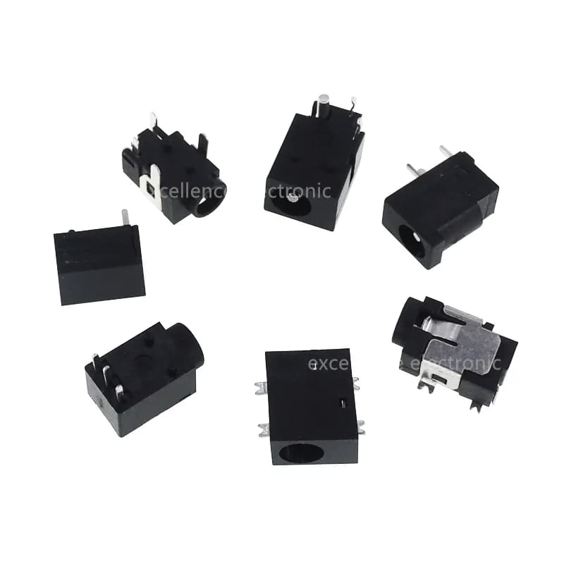 Connecteur de prise d'alimentation cc, 3.5x1.35MM, 3,5x1.35, 4.0x1.7mm, mâle/femelle, DC-002, DC003, DC033, DC033, DC033, 10 pièces/lot