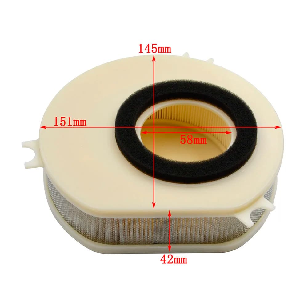 Filtre d'admission pour filtre à Air de moto, pour Yamaha V Star 1100 XVS1100 XVS1100A XVS1100AT XVS1100AW Classic, 1 pièce