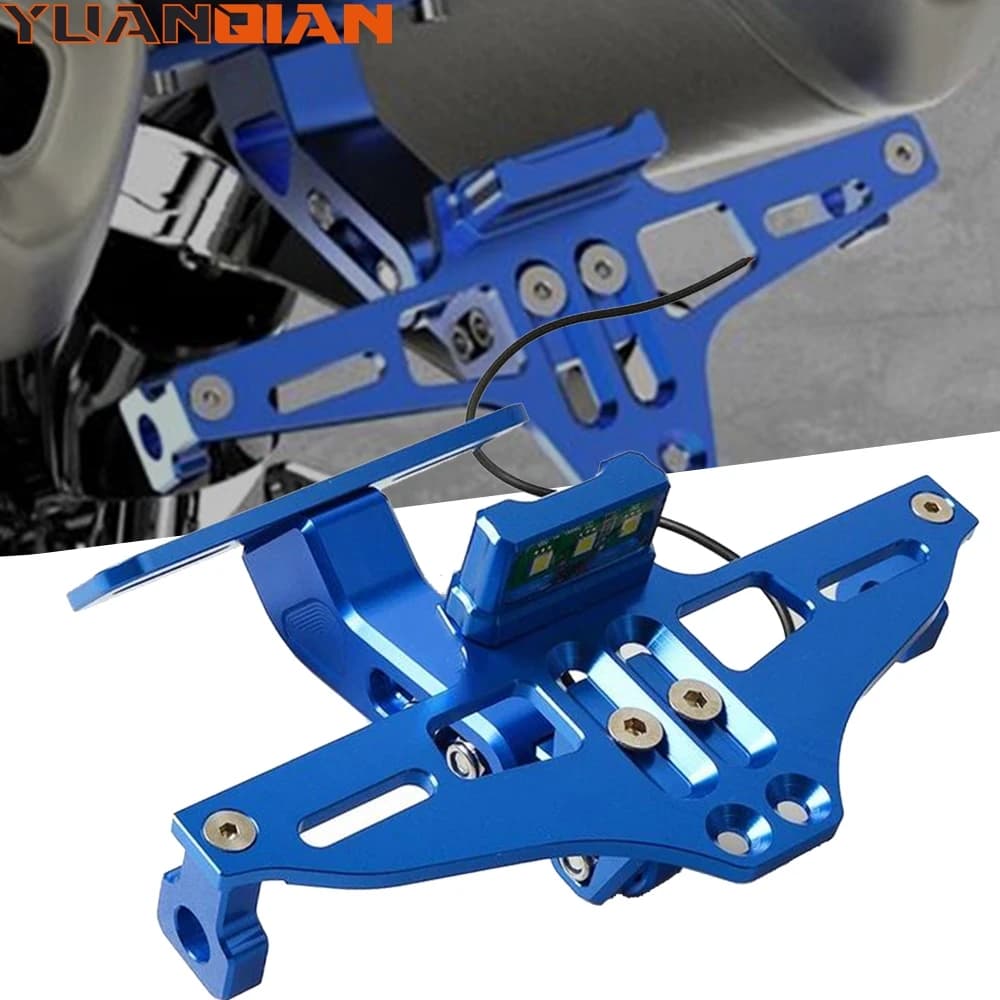 Support de plaque d'immatriculation de moto, pour SUZUKI GSX 1100 1250 1300 1400 650 GSXR GSX-R 125 150 250 400 600 750 1000 1100 GSXS