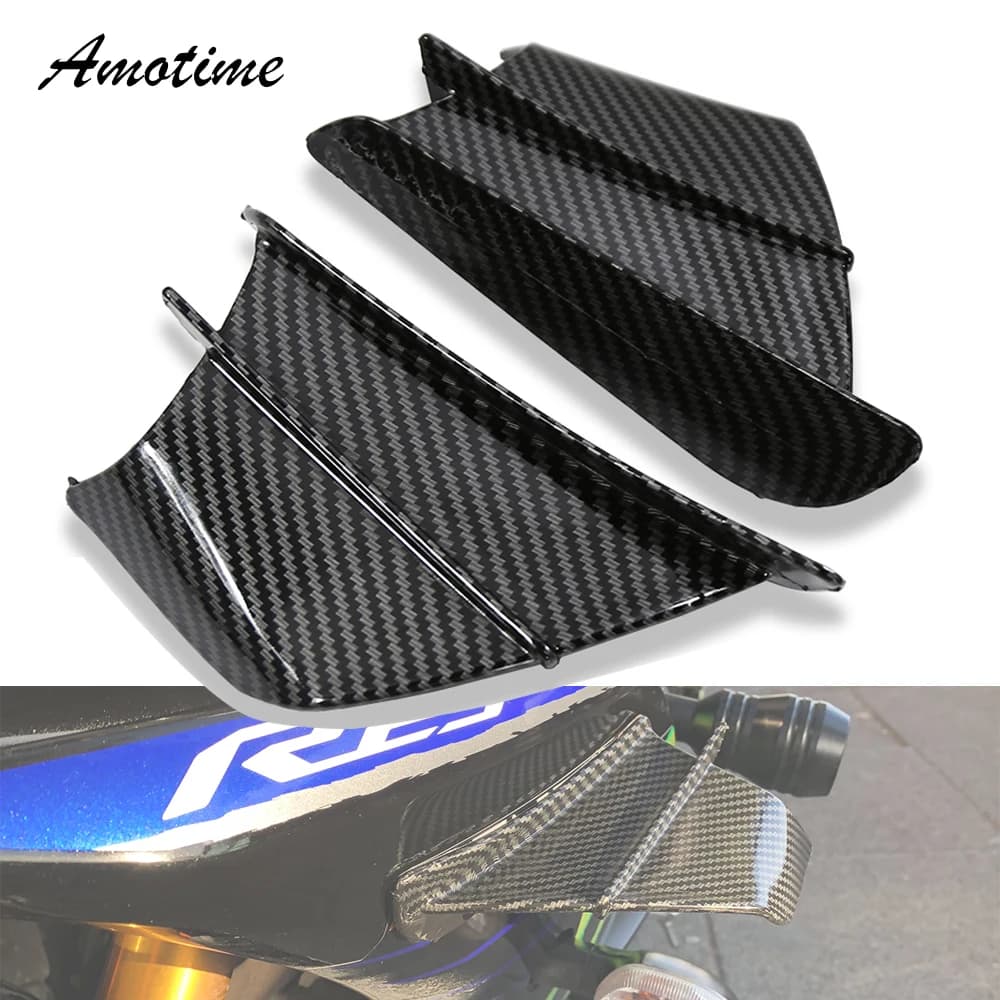 Kit d'ailes aérodynamiques de carénage avant de moto, pour BMW Honda Yamaha Kawasaki Nmax Xmax R3 R25 Z400 NINJA400 CBR