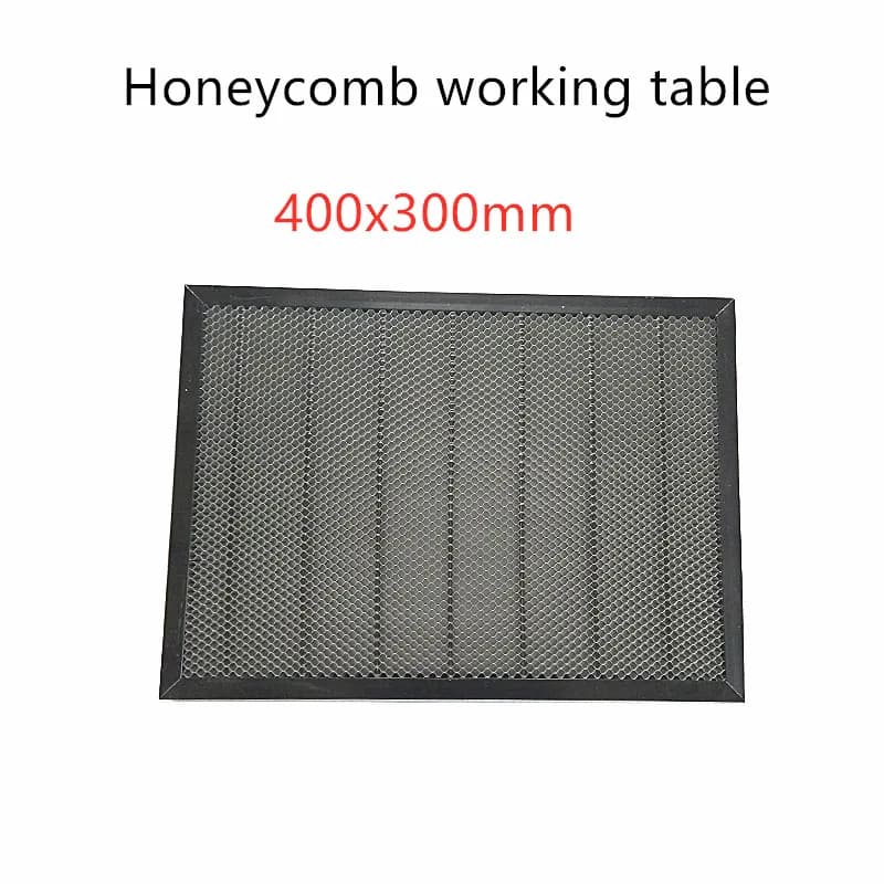 Table de travail en nid d'abeille, 400x300MM, pour machine de découpe laser CO2, équipement, pièces de machines