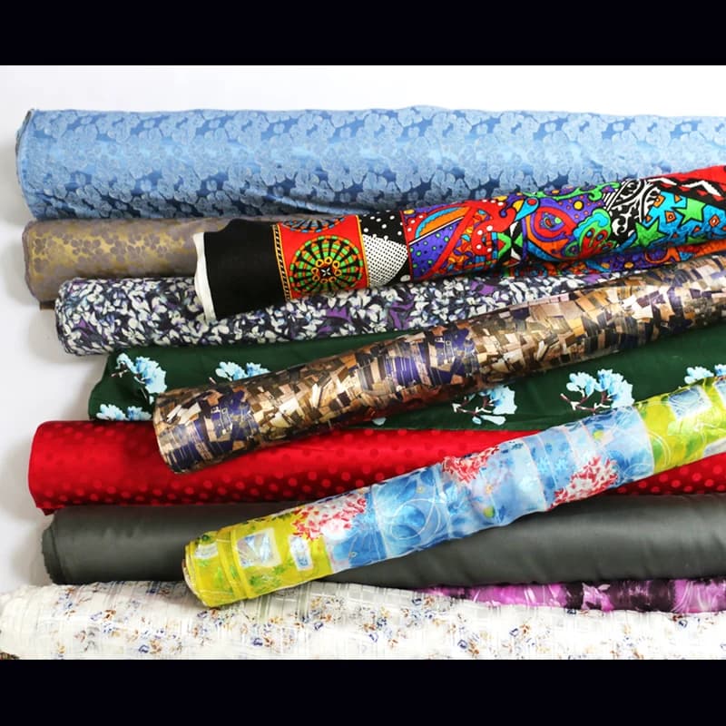 SUPER AFFAITES! MEILLEUR PRIX! BY METER Tissus en soie naturelle Mousseline Georgette Crêpe Soie Lin Coton Laine Charmeuse