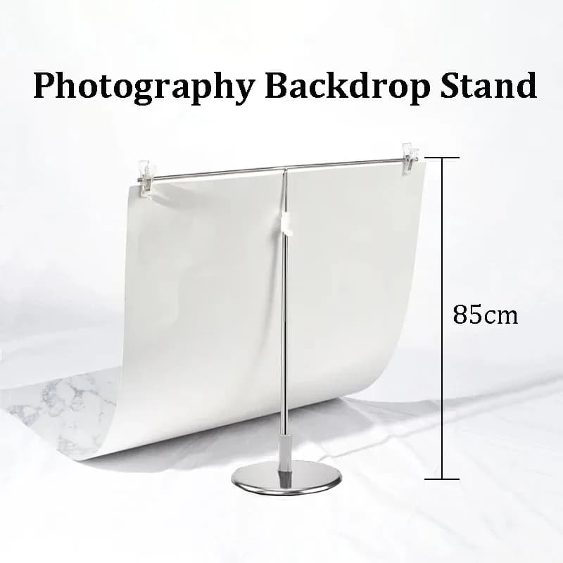 Supports d'arrière-plan pour photographie, cadre de fond réglable en forme de T, système de Support avec pinces pour Studio vidéo