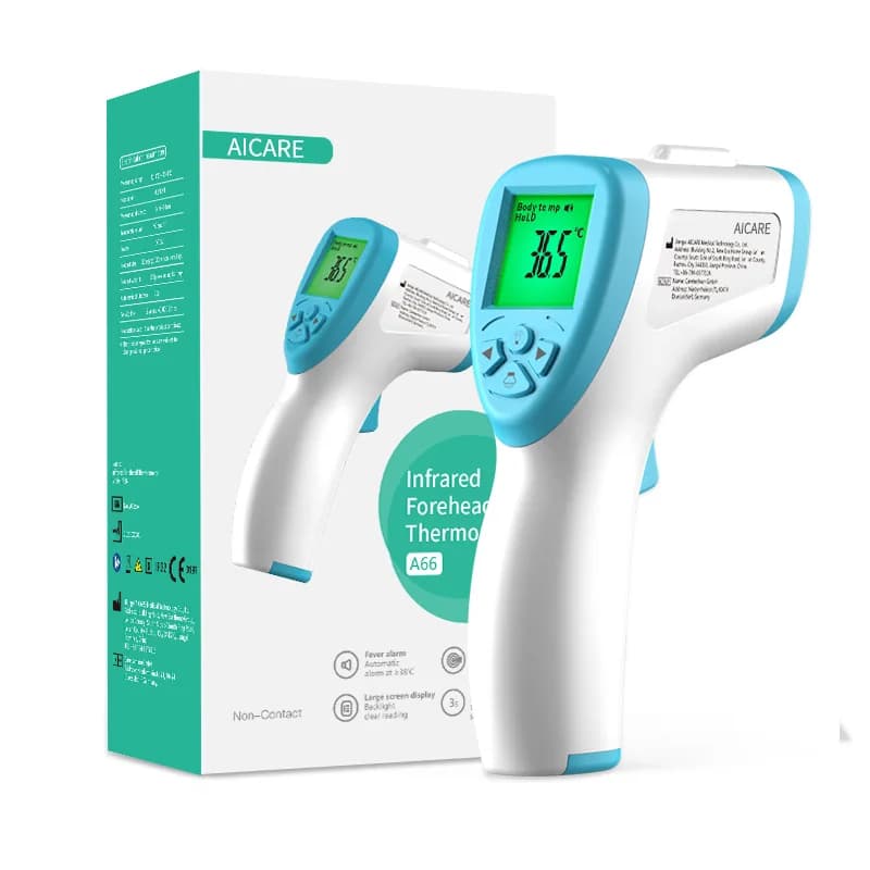Aicare thermomètre numérique électronique sans Contact médical infrarouge pour bébé adultes corps thermomètre médical moniteur de fièvre à domicile
