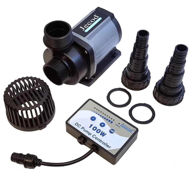 Pompe submersible Jebao MDP DCS 2000-20000L/H DC avec onduleur pour la circulation de l'eau et la création de vagues, compatible WiFi, pour aquarium.
